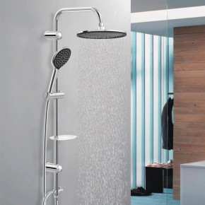 Baymera Deluxe Chrome Space Tepe Duş Seti VLTM-5120