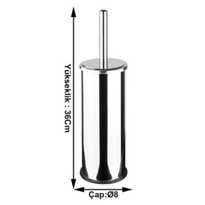 Baymera Krom WC Fırçası