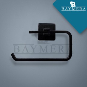 Baymera Slim Siyah Açık Wc Kağıtlık